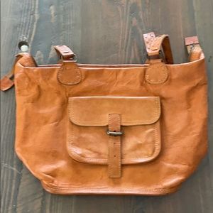 Noonday Rustic Leather Tote
